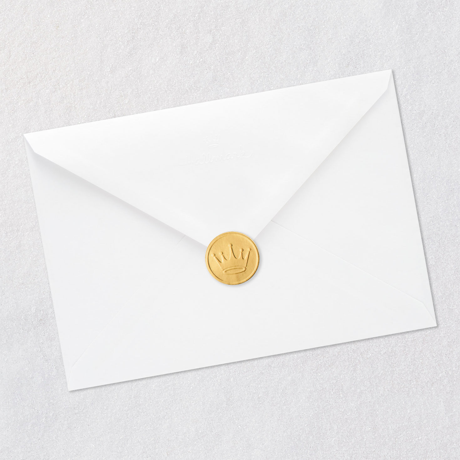 Colorful Dashes Boss's Day Card From All Envelope Back with Seal image number 7