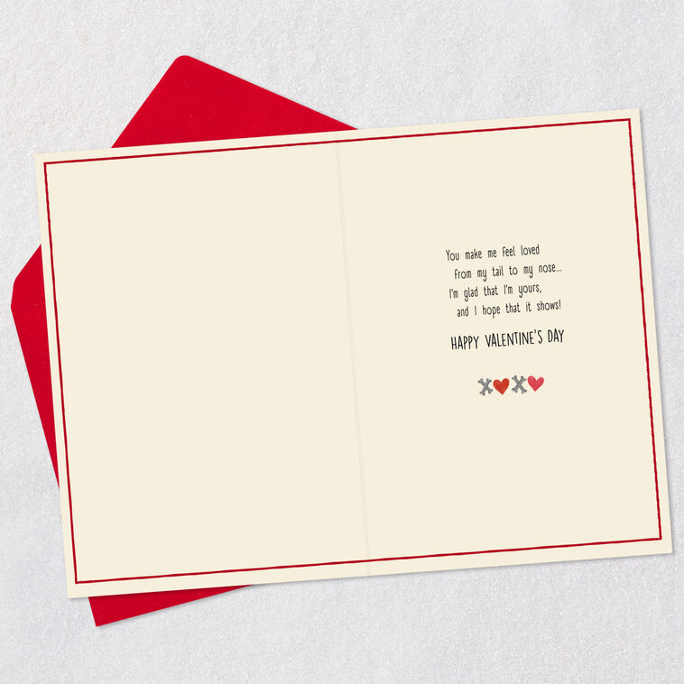 Woof You So Much Valentine's Day Card From the Dog, , large image number 3