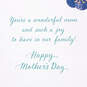 You're Such a Joy Mother's Day Card for Daughter-in-Law, , large image number 2