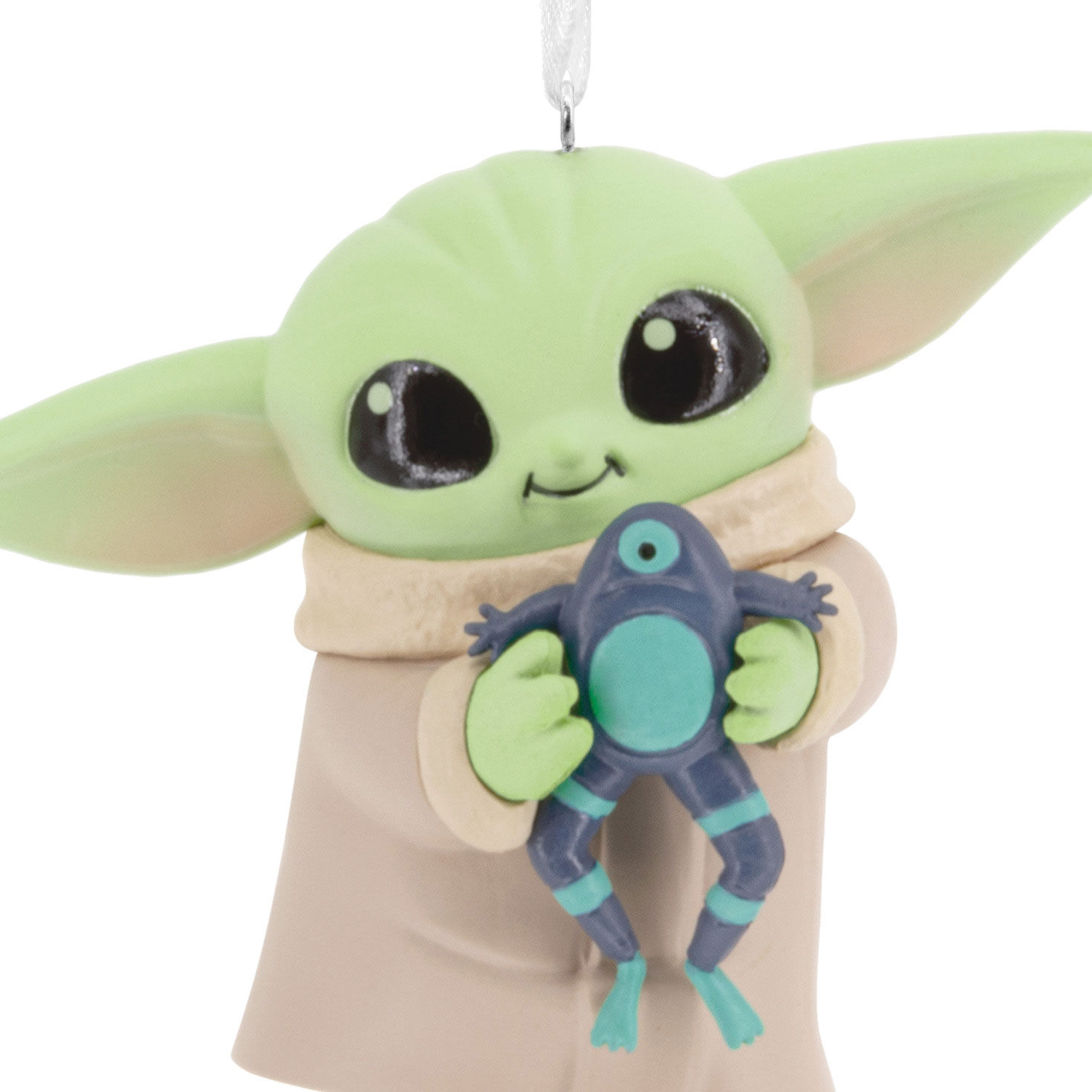Star Wars: The Mandalorian™ Grogu™ With Frog Hallmark Ornament for only USD 11.49 | Hallmark