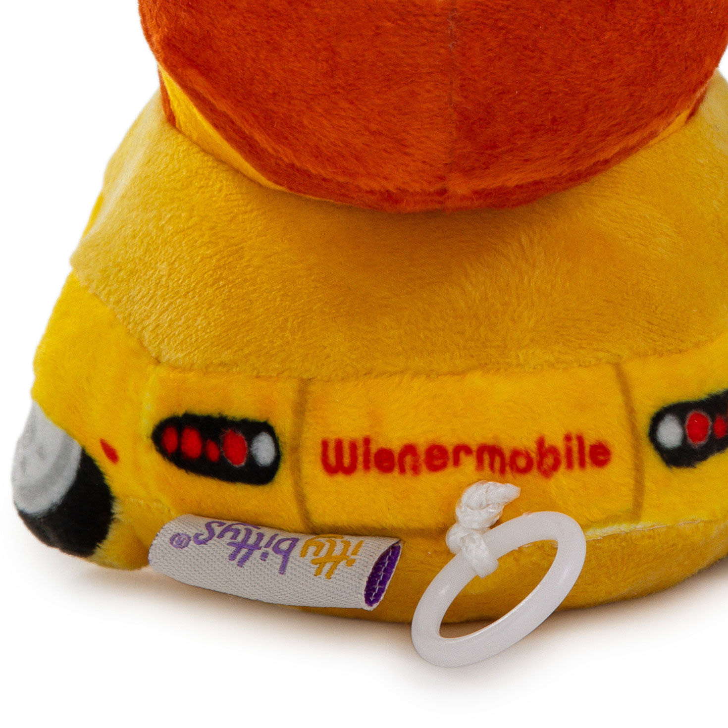 Oscar Mayer Wienermobile Plush itty bittys Toy upclose detail image number 5