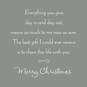Love Sharing Life With You Romantic Christmas Card, , large image number 3