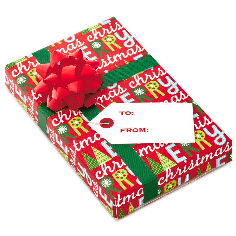 Santa, Messages and Stripes 6-Pack Gift Card Boxes box with tag image number 4
