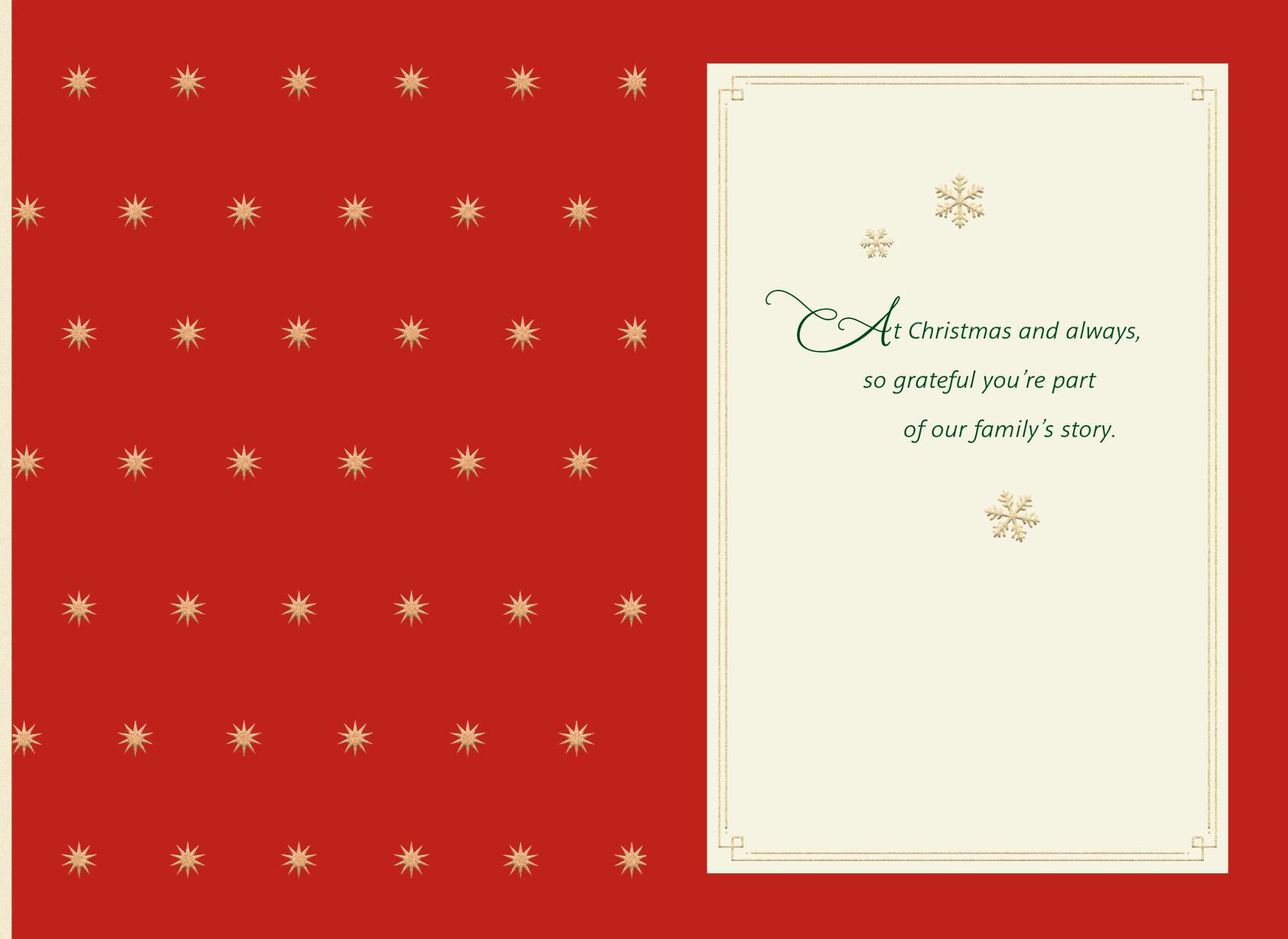 Once Upon a Time Christmas Card for Caregiver