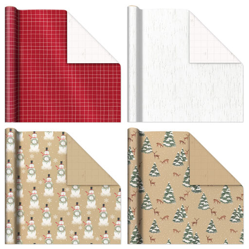 Walk in the Woods Holiday Wrapping Paper Set, 