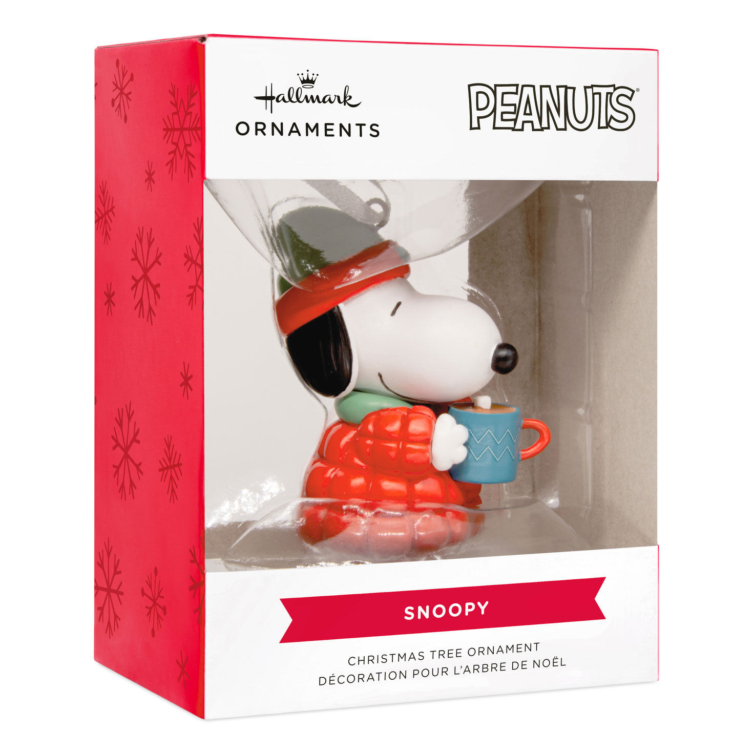 Peanuts Snoopy With Hot Cocoa Christmas Ornament package front image number 7