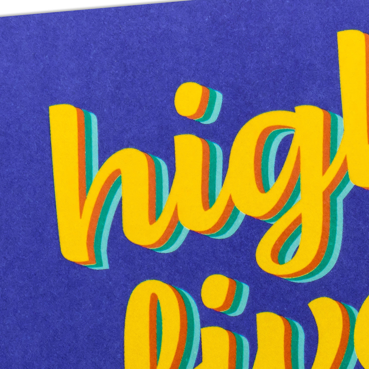 High Five on Blue Blank Note Cards Pack Cover Detail image number 4