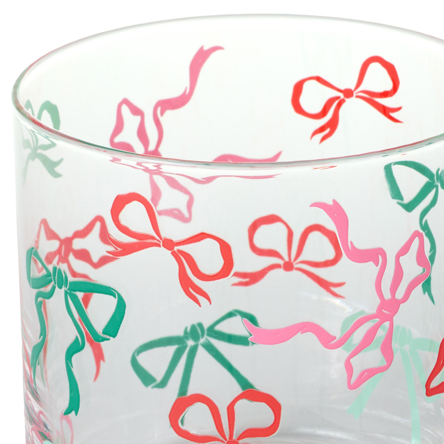 Lacey Chabert Collection Holiday Bow Drinking Glasses, Set of 2 for only USD 33.99 | Hallmark