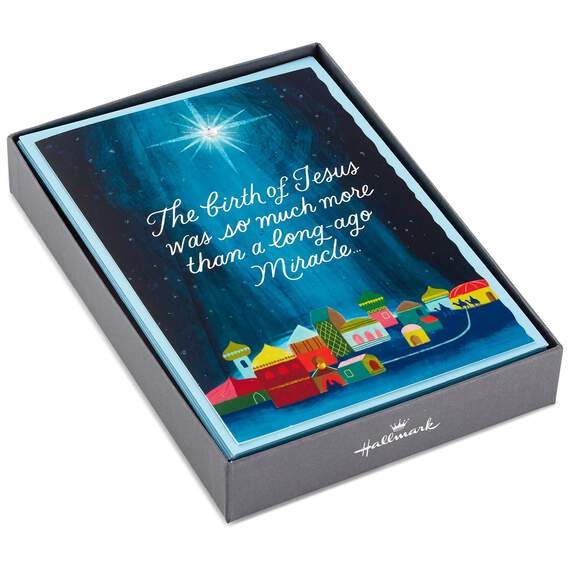 Birth of Jesus Christmas Cards, Box of 12, , large image number 1