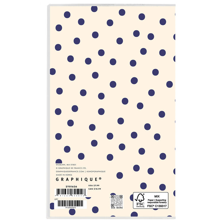 Graphique Polka Dots 2026 2027 Pocket Planner Calendars Planners graphique-polka-dots-2026-2027-pocket-planner-calendars-planners
