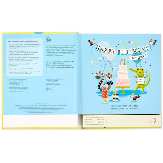Happy Birthday to You! Recordable Storybook With Music, , large image number 3