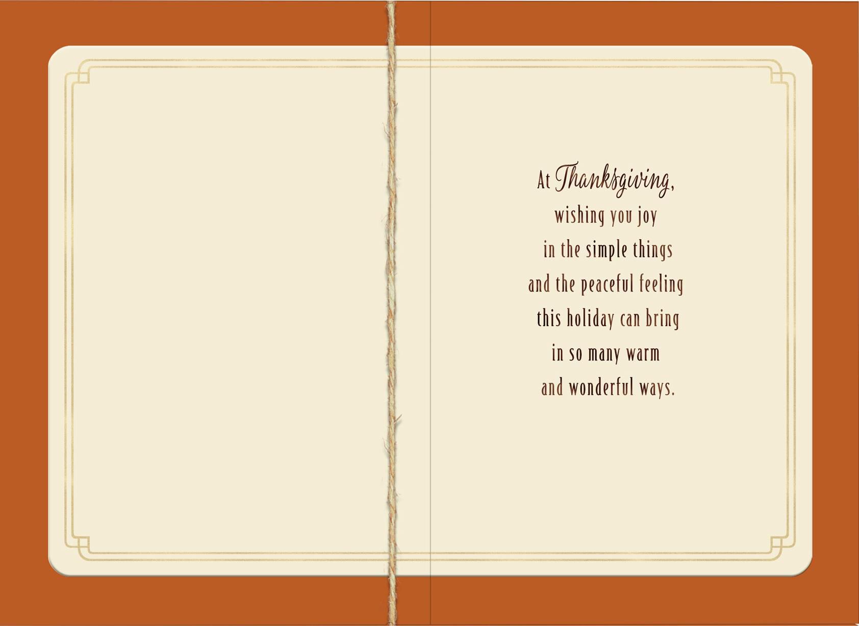 Season of Gratitude Thanksgiving Card