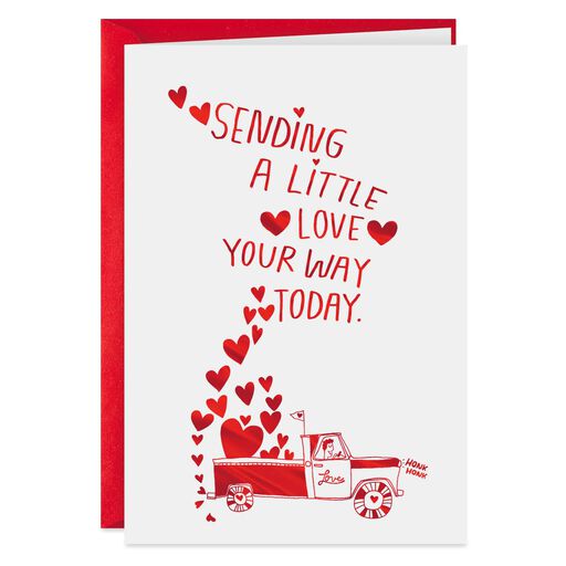 Sending a Little Love Valentine's Day Card, 