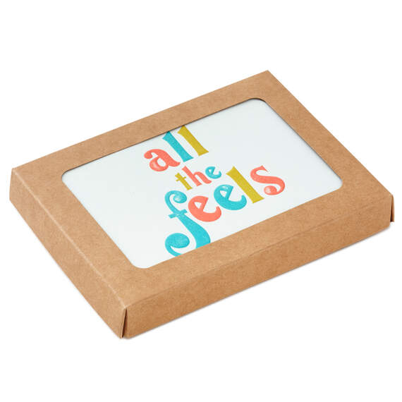 All the Feels Boxed Blank Note Cards Multipack, Pack of 10
