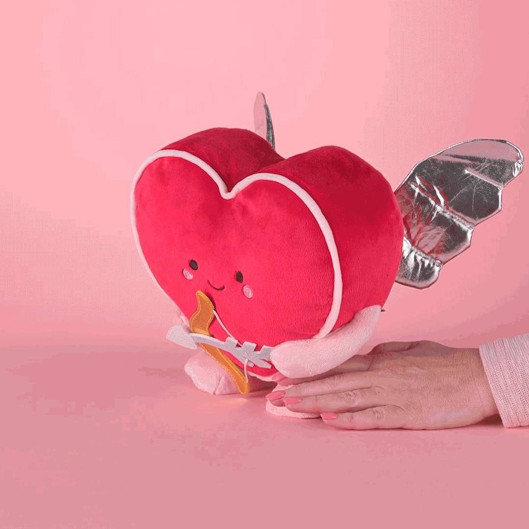 Cupid Heart Plush With Sound and Motion  image number 2
