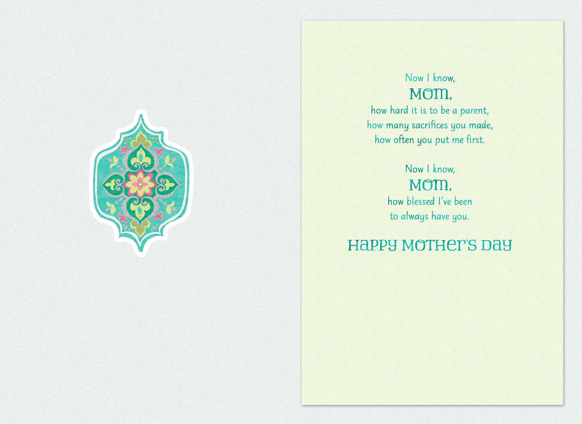 Your Dreams and Prayers Mother's Day Card