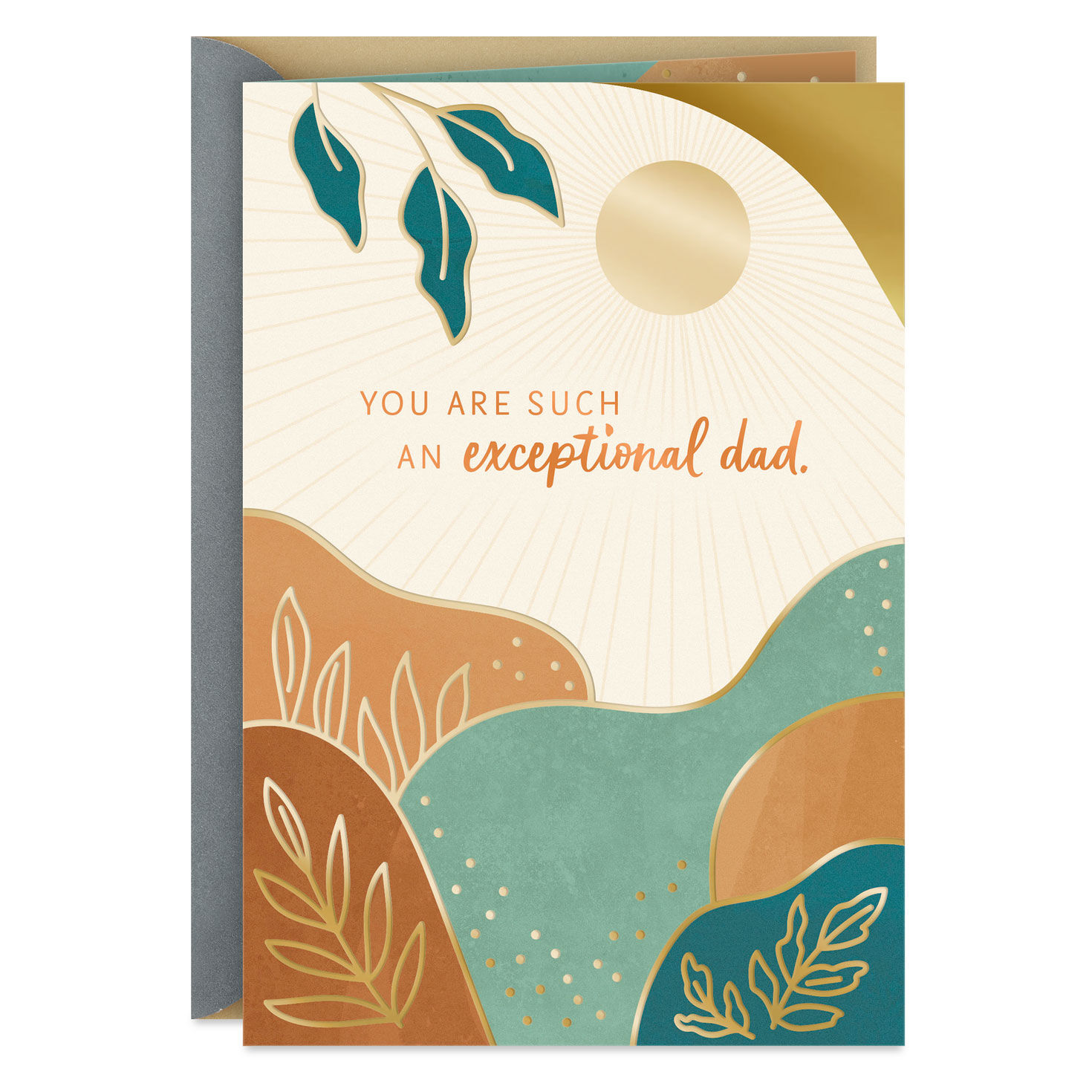 You're an Exceptional Dad and Partner Father's Day Card