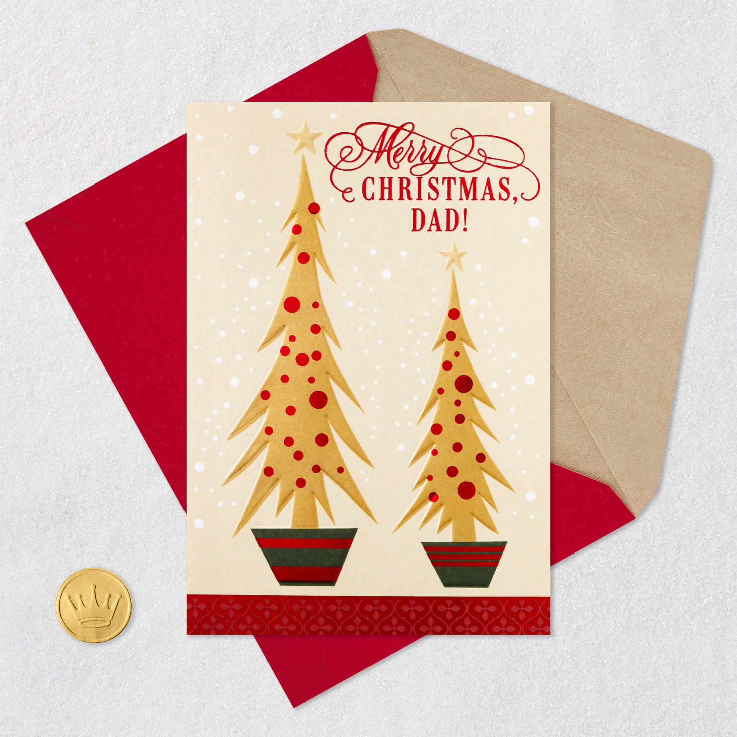 Loved and Admired Christmas Card for Dad, , large image number 5