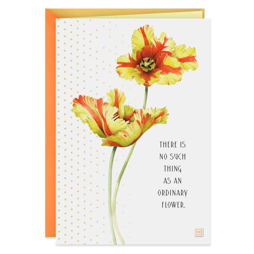 Marjolein Bastin No Ordinary Flower Birthday Card, 