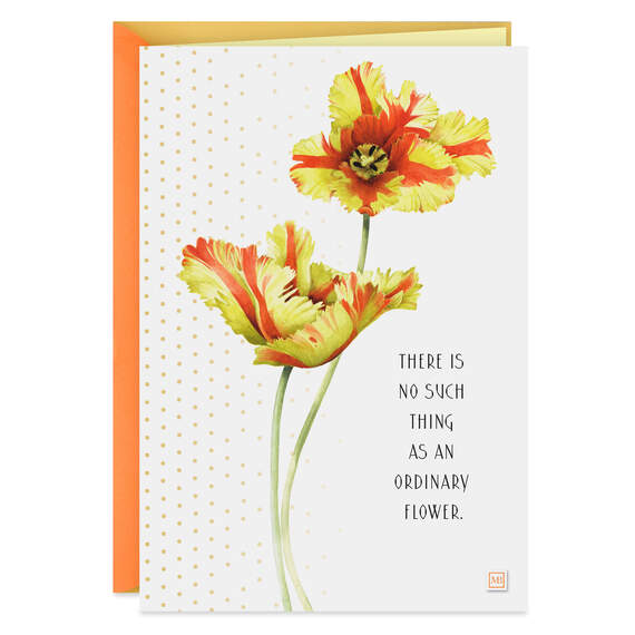 Marjolein Bastin No Ordinary Flower Birthday Card, , large image number 1