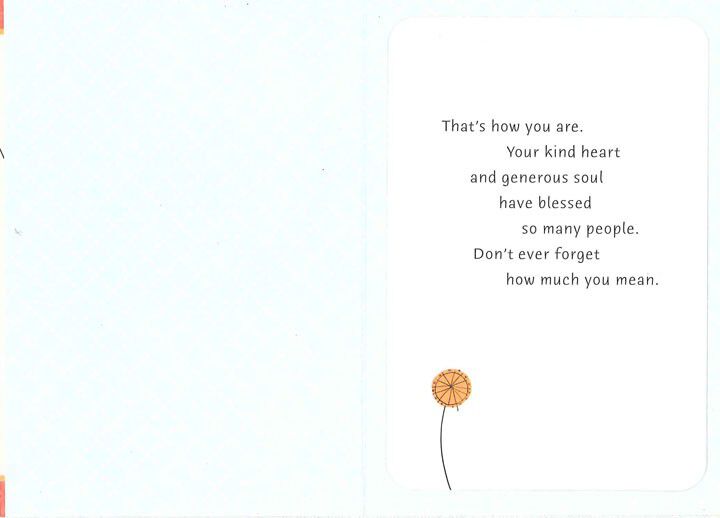 Kindhearted Friendship Card