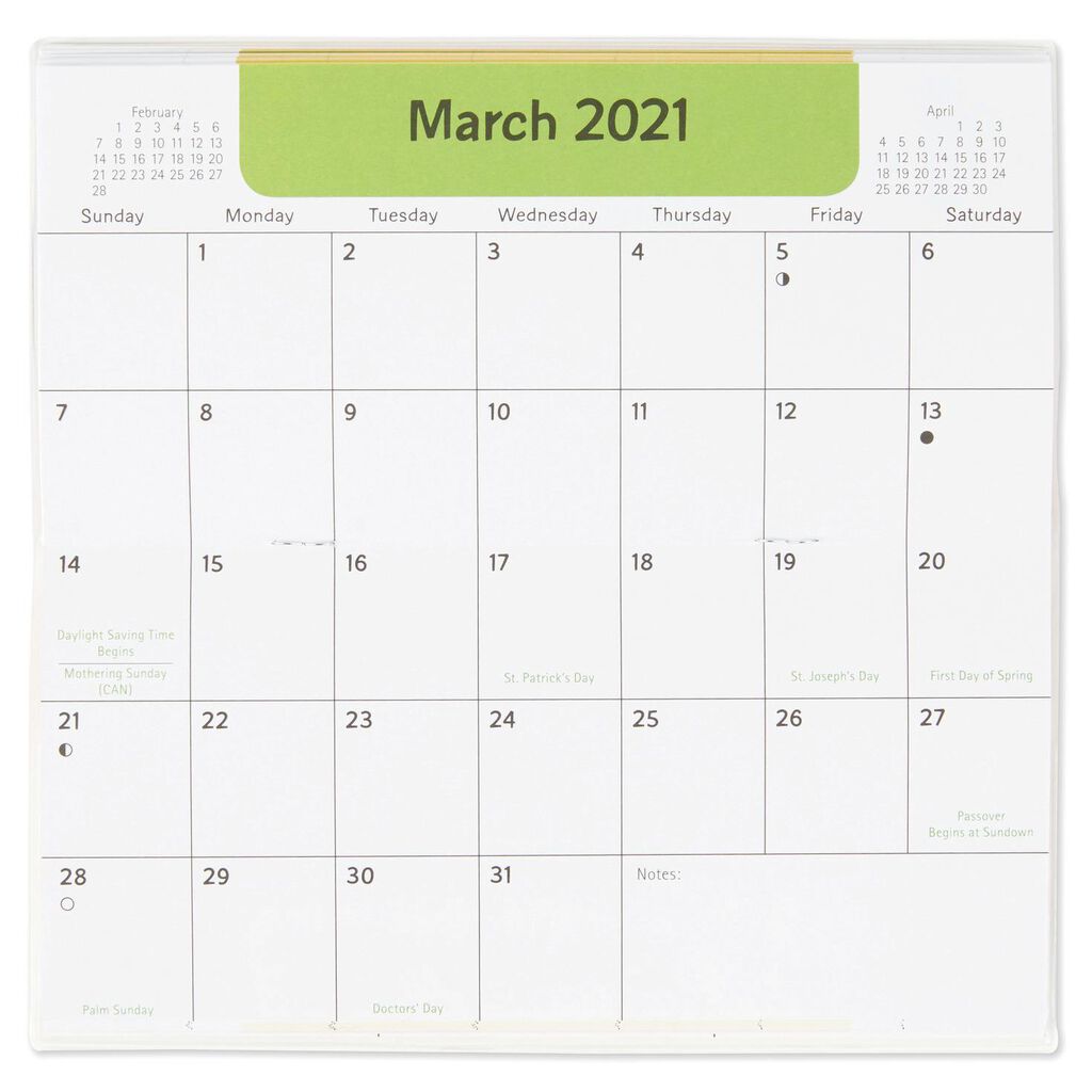 Peanuts Monthly Calendar Planner 2020 2021