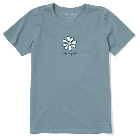 Life is Good Daisy Smoky Blue Women's T-Shirt, , large image number 1