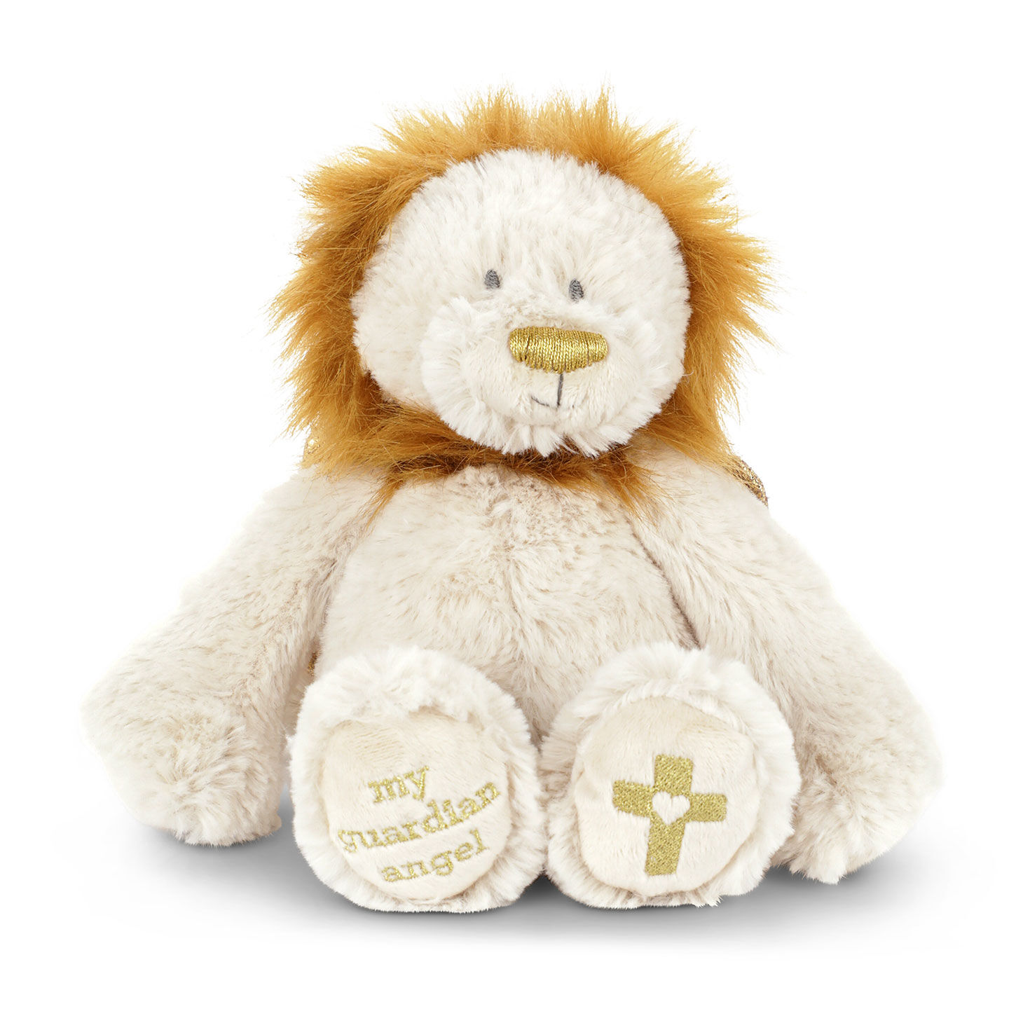 Demdaco Guardian Angel Plush Lion, 7"