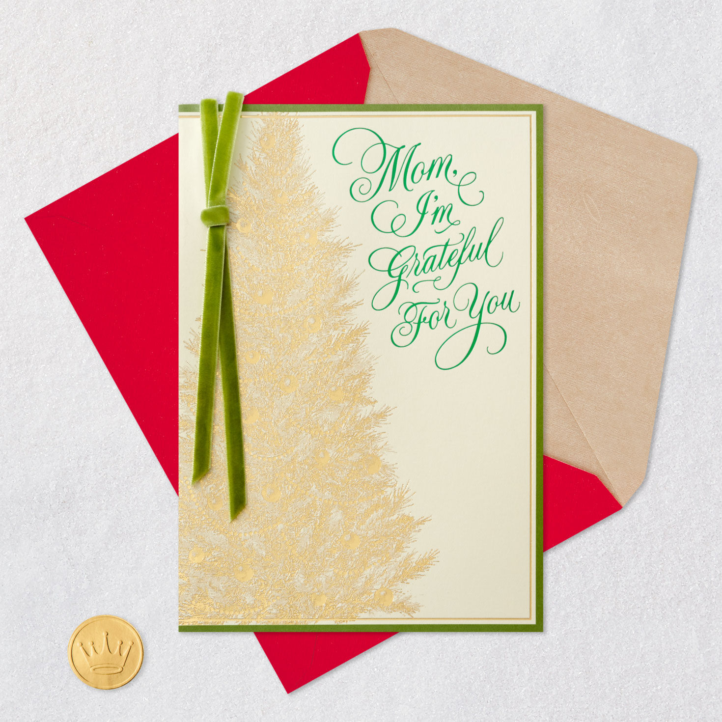 I'm Grateful for You Christmas Card for Mom for only USD 5.99 | Hallmark