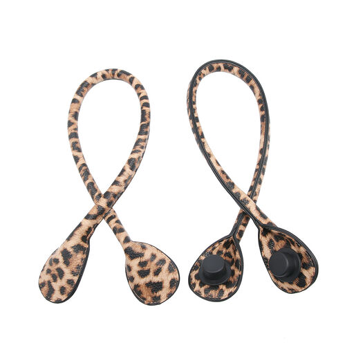 Jen & Co. Versa Interchangeable Tote Bag Straps in Leopard Pattern, 