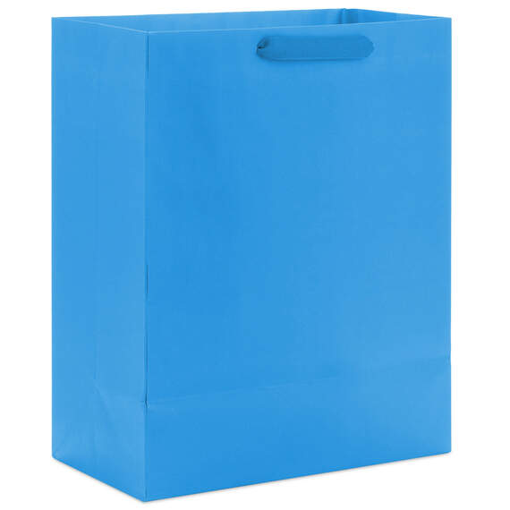 13" Royal Blue Large Gift Bag, Royal Blue, large image number 6