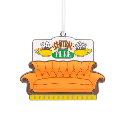 Friends Central Perk Cafe Couch Metal With Dimension Hallmark Ornament, 
