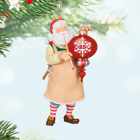 Toymaker Santa 25th Anniversary Special Edition Ornament, , large image number 2
