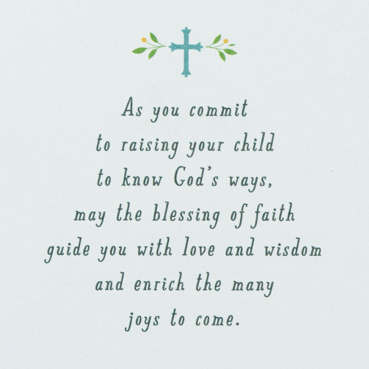 god-s-blessings-on-your-sweet-baby-religious-baptism-card-greeting-cards-hallmark for Free Printable Baptism Congratulation Cards God's Blessings on Your Sweet Baby Religious Baptism Card - Greeting Cards | Hallmark for Free Printable Baptism Congratulation Cards