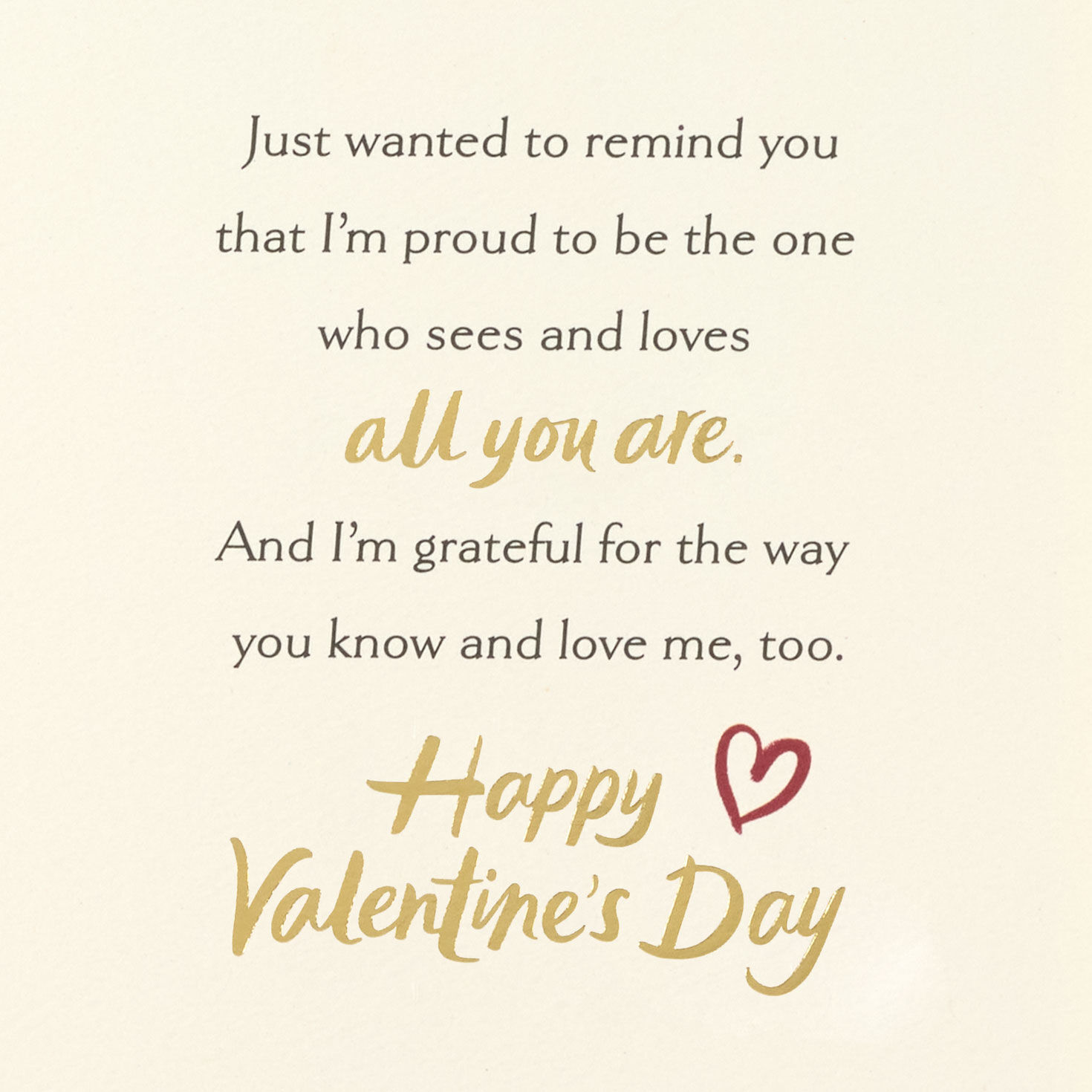 Hearts on Black Valentine's Day Card for Husband Sentiment image number 3