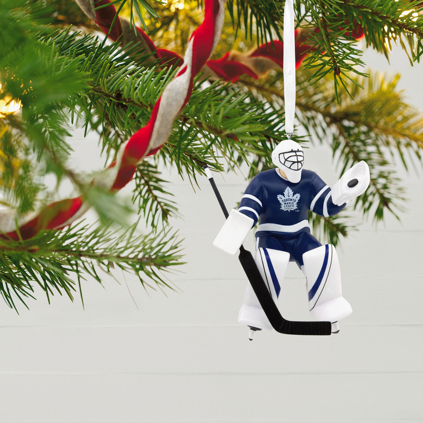 NHL Toronto Maple Leafs&reg; Goalie Hallmark Ornament, , large image number 2