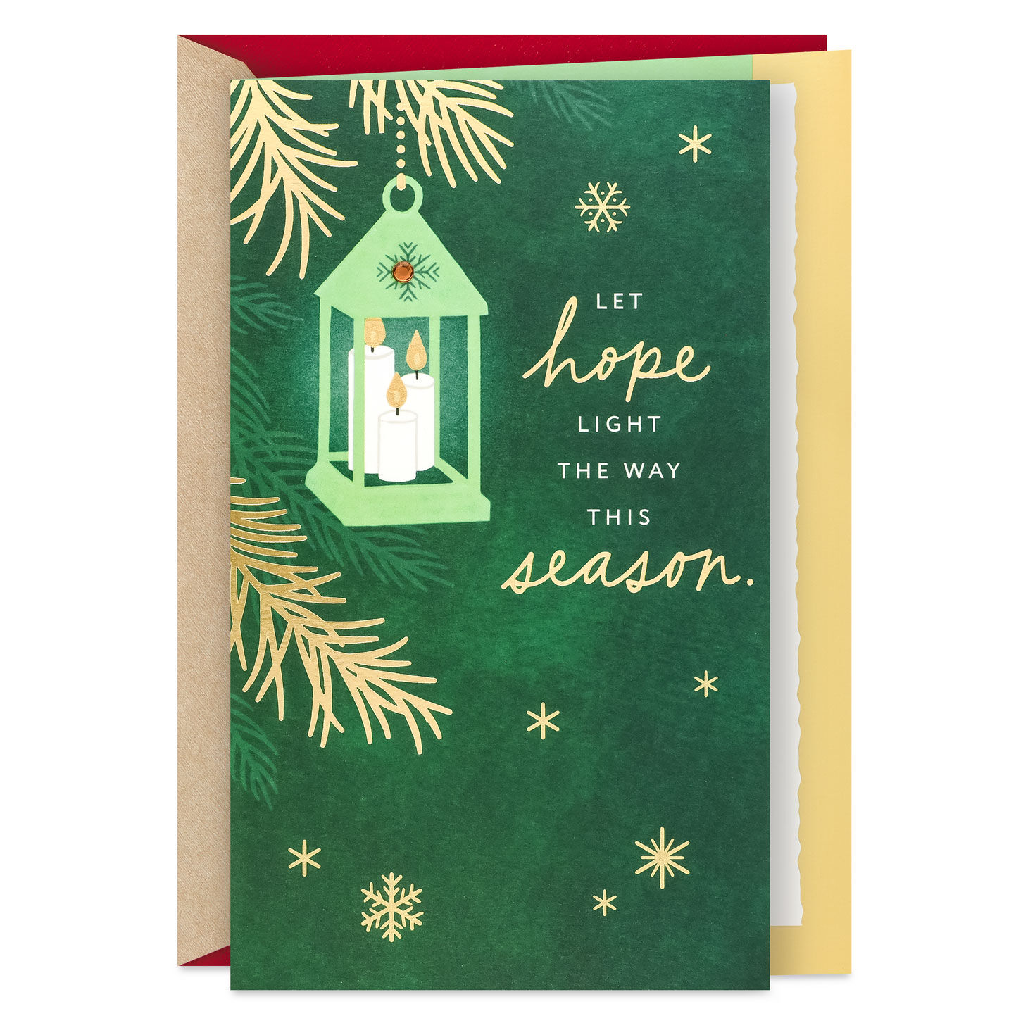 Let Hope Light the Way Christmas Card