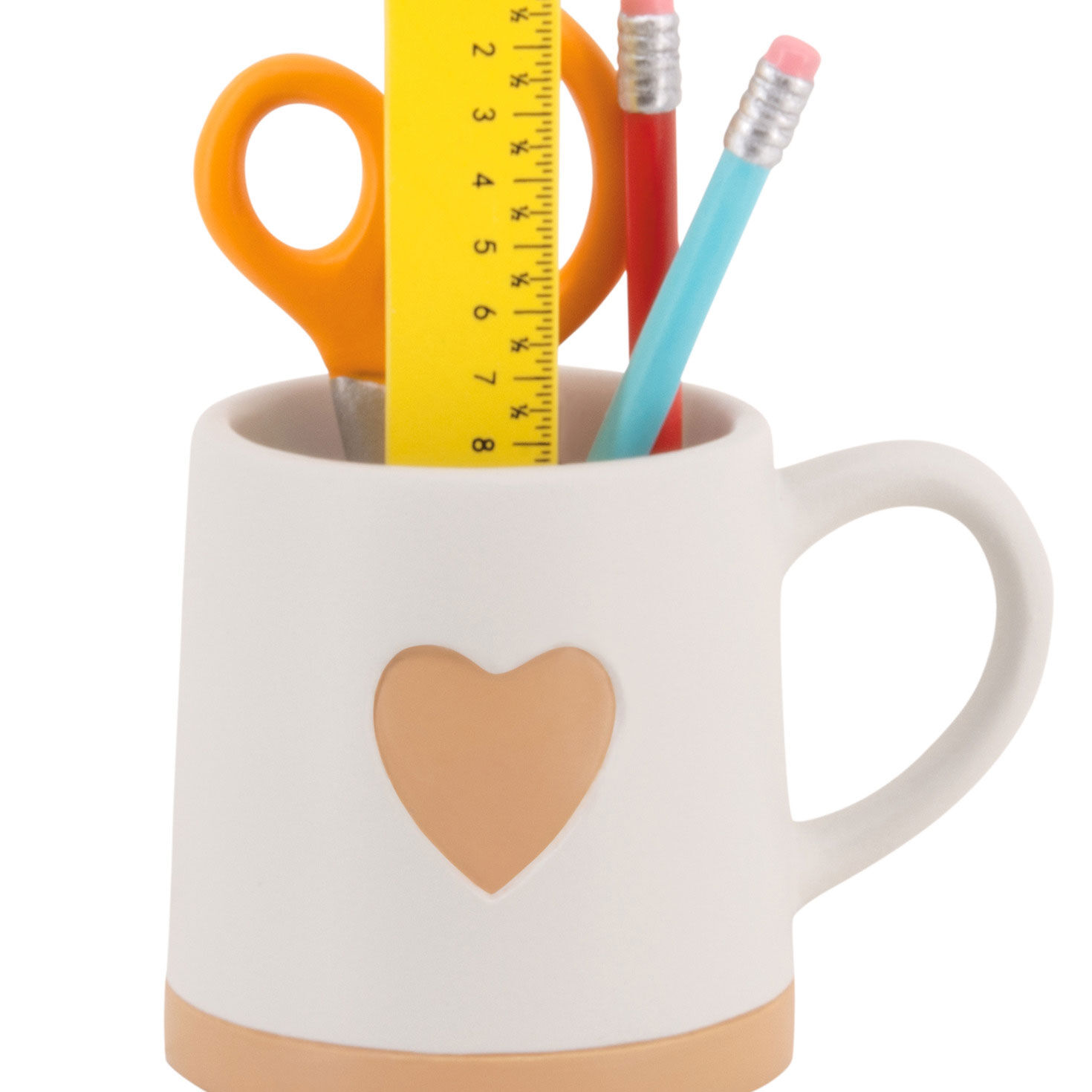 Teacher Coffee Cup With Tools Christmas Ornament closeup view image number 5