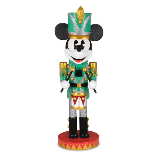 Disney 100 Years of Wonder Mickey Mouse Holiday Nutcracker Figurine, 13.7", 