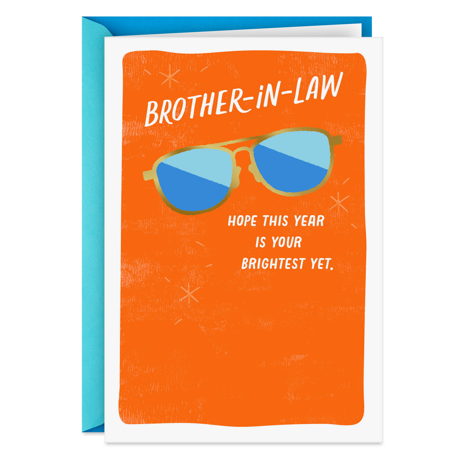 Brightest Year Yet Birthday Card for Brother-in-Law
