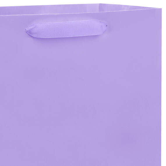 10.4" Lavender Large Square Gift Bag, Lavender, large image number 4