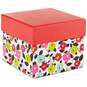 Bold Floral 5" Square Gift Box, , large image number 1