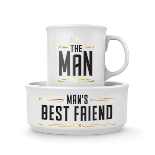 Genuine Fred Howligans Mug and Dog Bowl, Set of 2, 