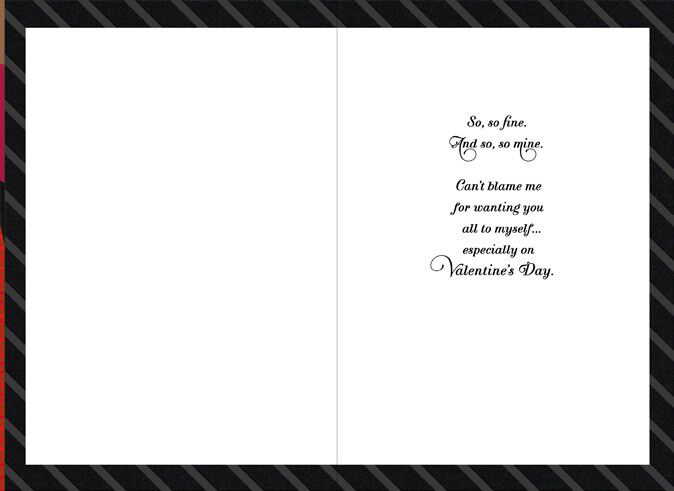 Hot Husband Valentine's Day Card