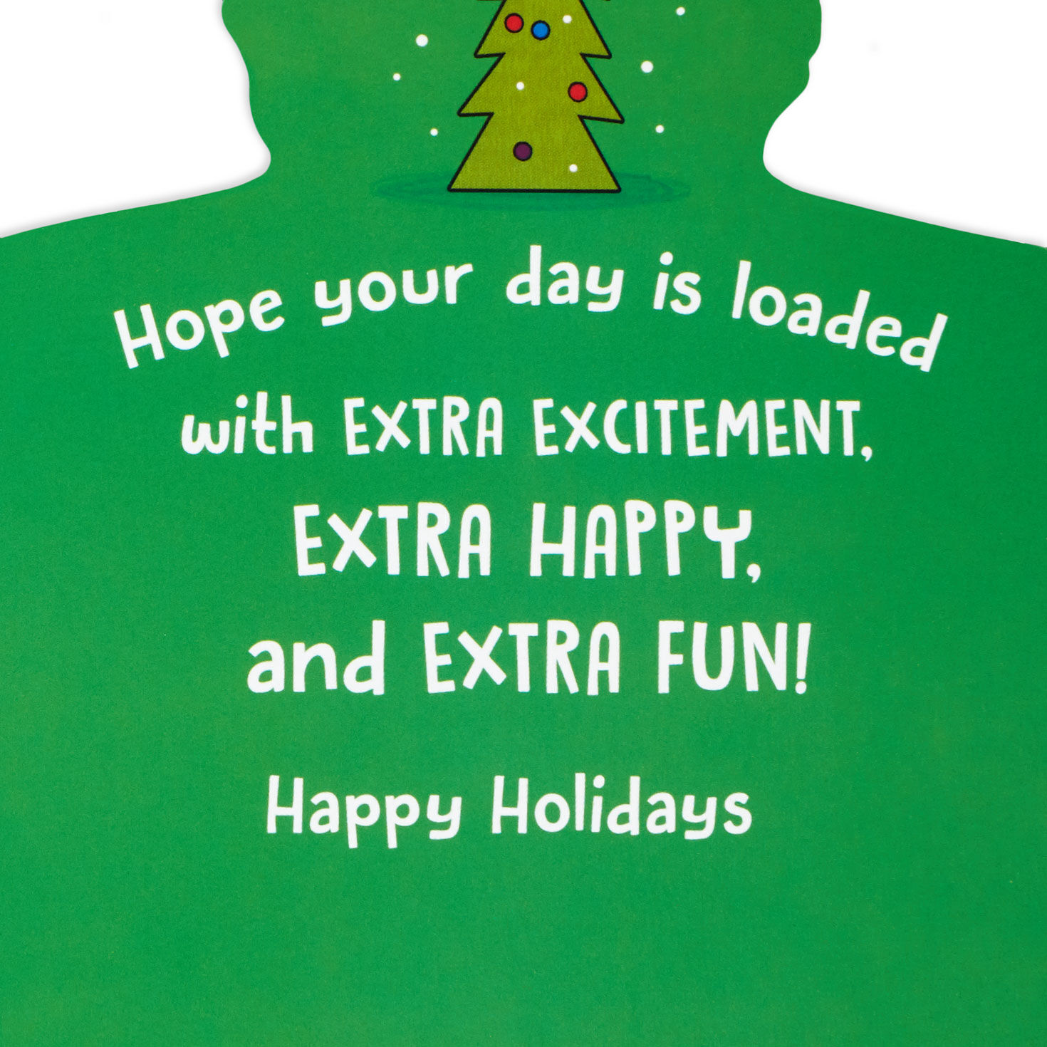 Yellow Lab Dog in Christmas Decor Christmas Card Sentiment image number 2