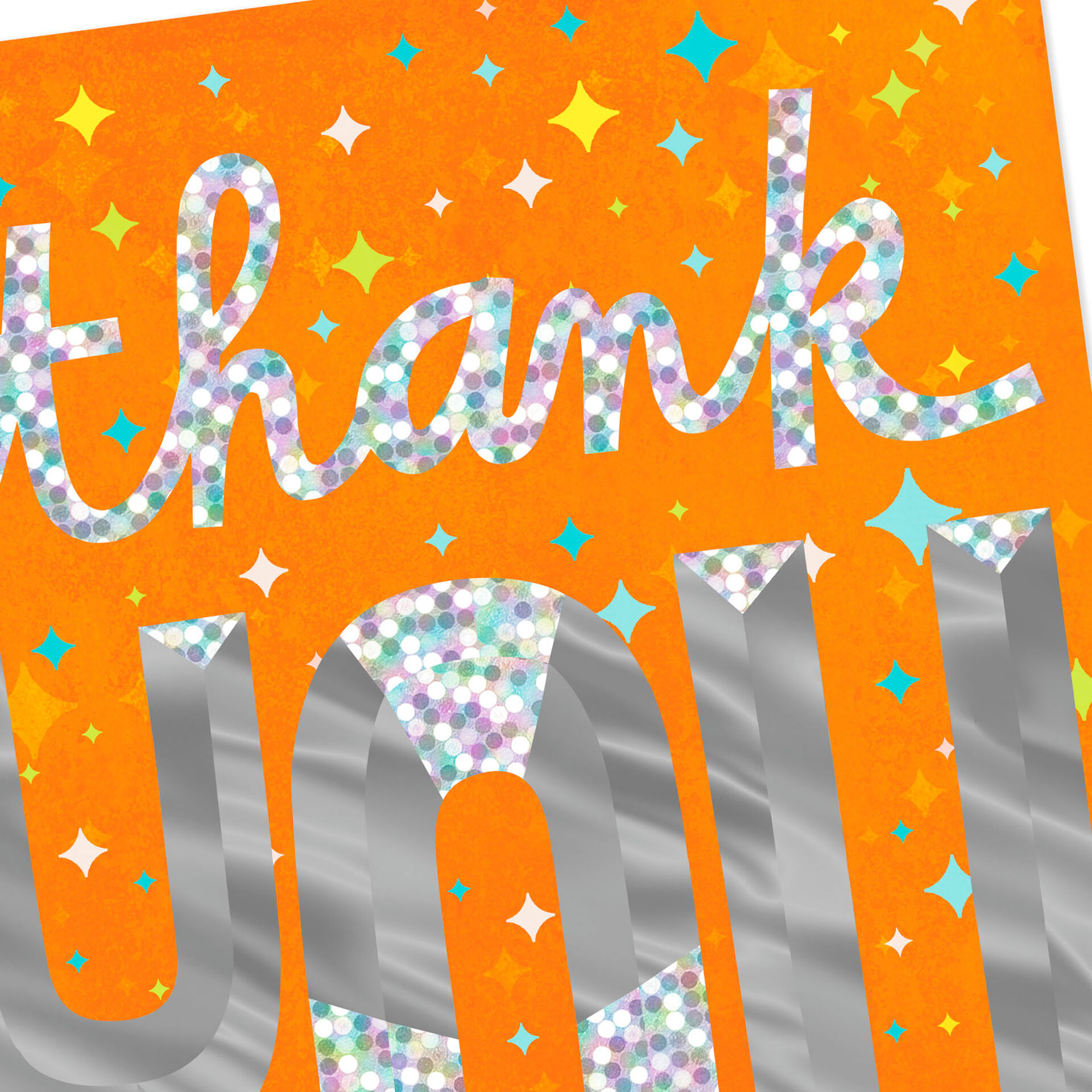 Big thanks to you jumbo thank you card 16 greeting cards hallmark
