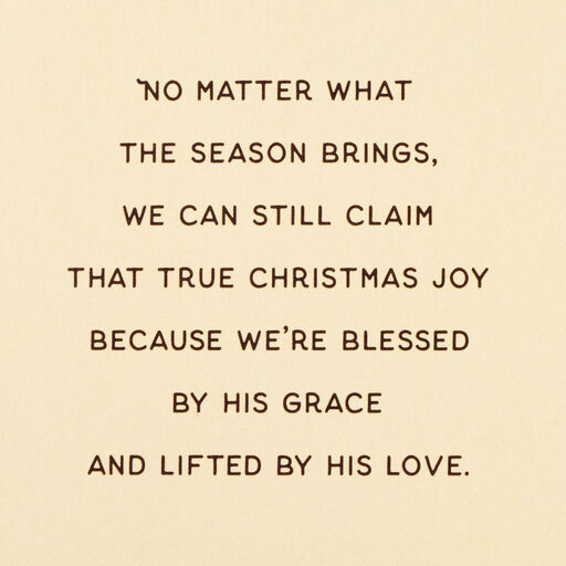 God's Got You Christmas Card, 