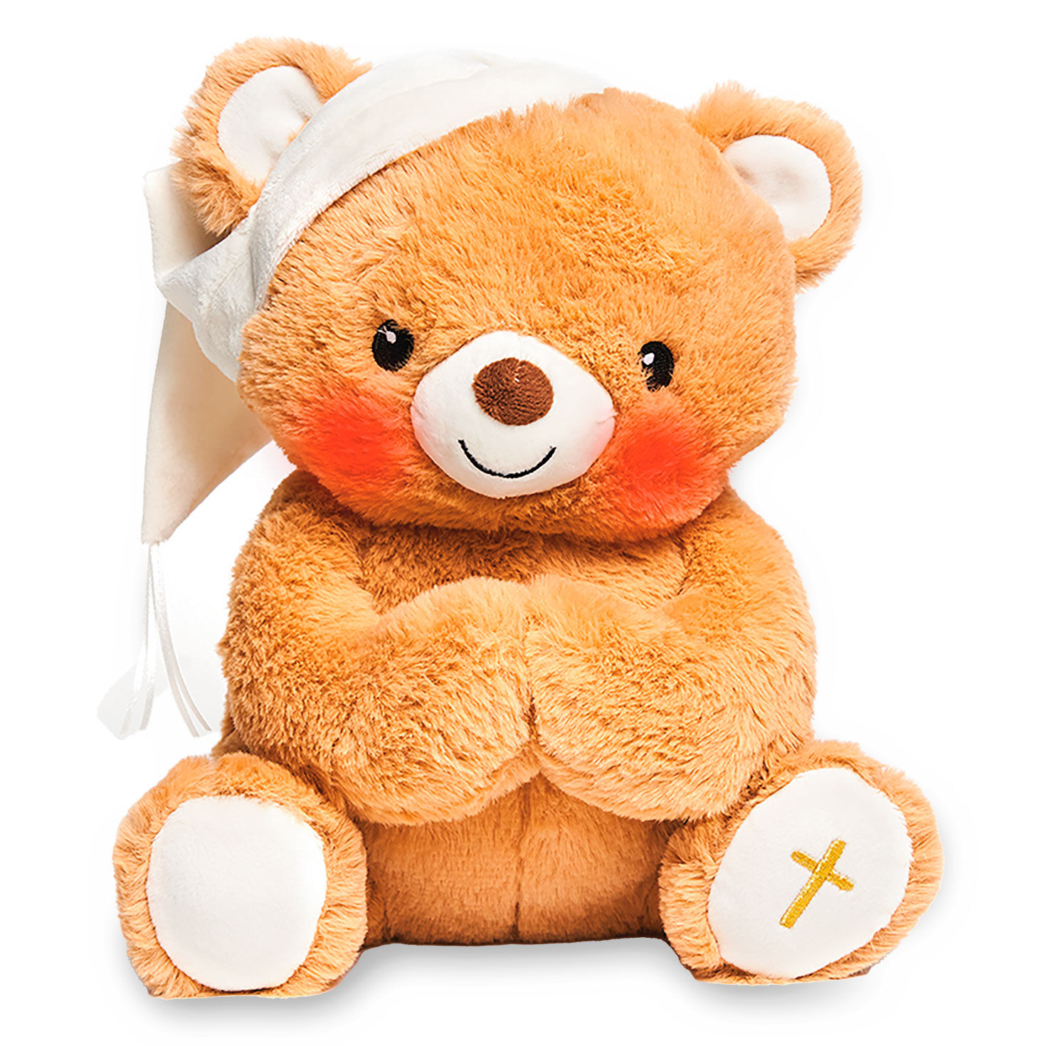 Paws for Prayer Bear Stuffed Animal With Music and Light 10