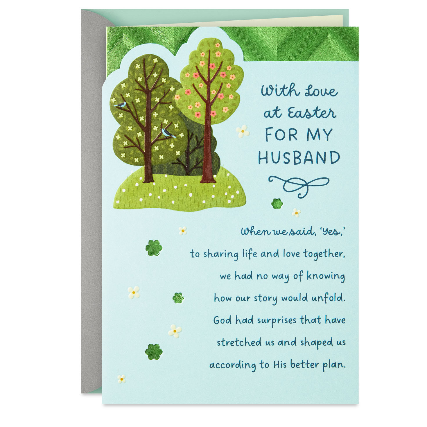 So Many Reasons to Be Thankful Religious Easter Card for Husband