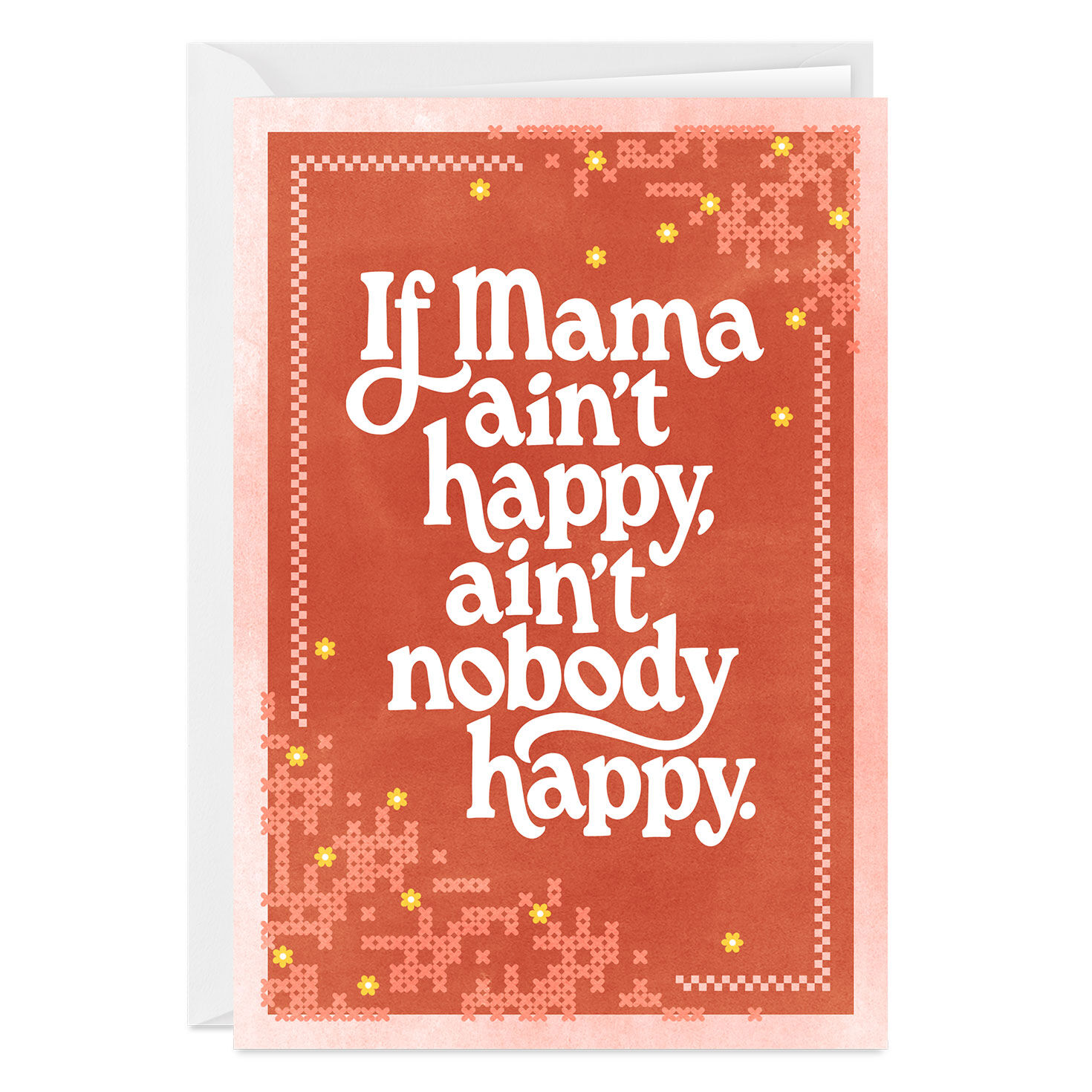 If Mama Ain't Happy Funny Custom Mother's Day Card
